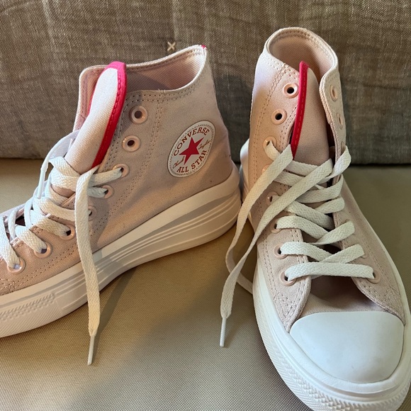 Pink Platform Converse - Picture 4 of 5